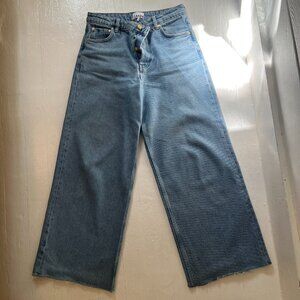 GANNI Wide-Leg Jeans (Conscious)